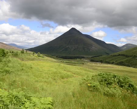 Landscape shot Highlands Scotland